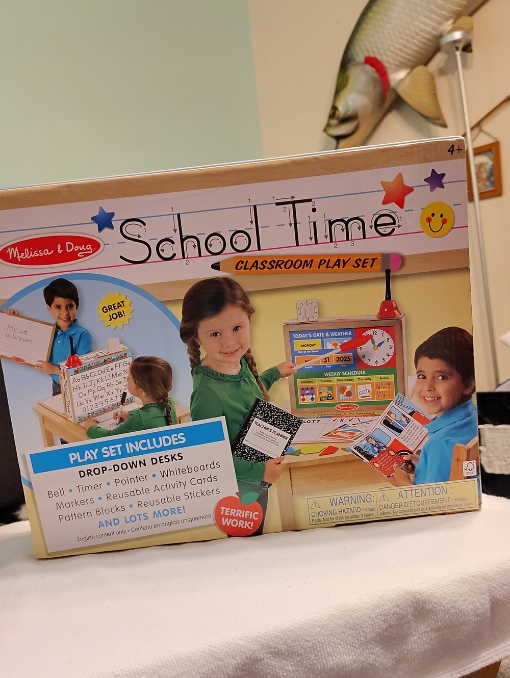 Melissa & Doug School Time Classroom Play Set